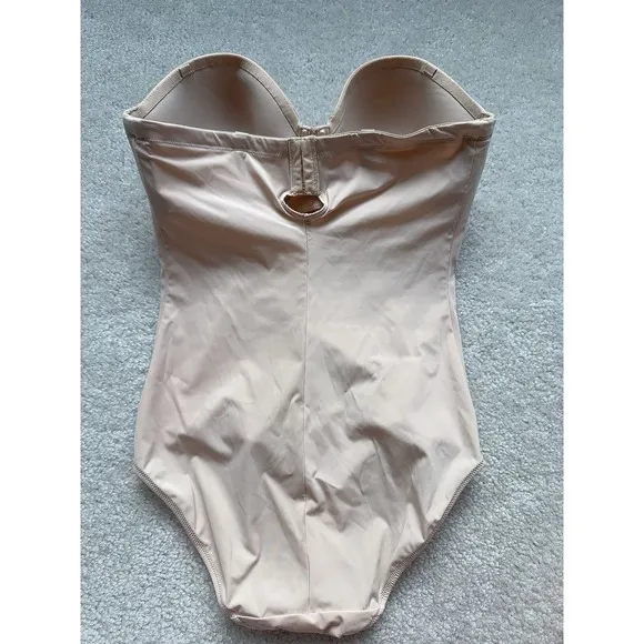 $132 WACOAL Red Carpet Strapless Shaping Bodybriefer 801219 36D Nude