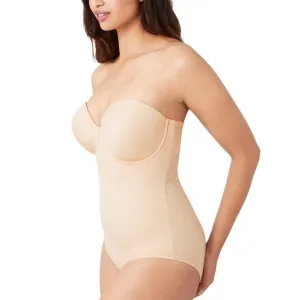 $132 WACOAL Red Carpet Strapless Shaping Bodybriefer 801219 36D Nude
