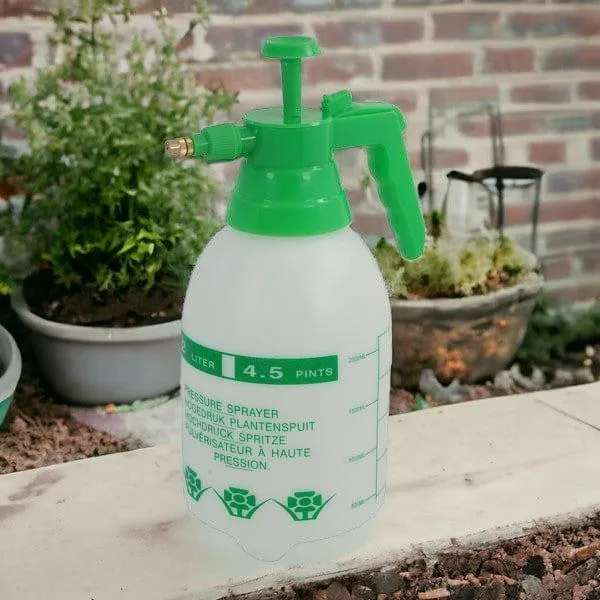 2 Litre Garden Pressure Sprayer Spray Bottle