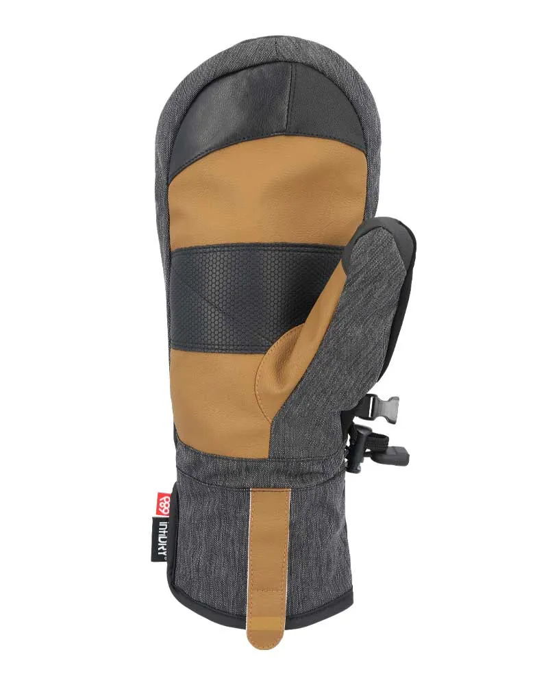 686 Men's Recon Mitt Iron Maiden Black Denim 2025