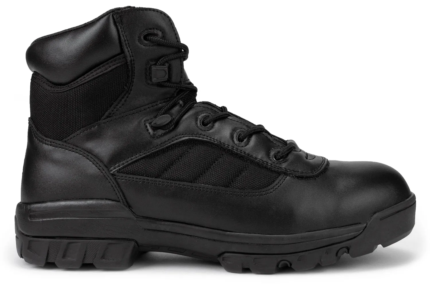 6" CoolMax Tactical Combat Side Zip Boots (Black)