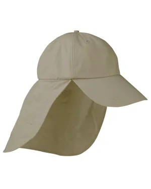 Adams Low-Profile Cap with Neck Cape