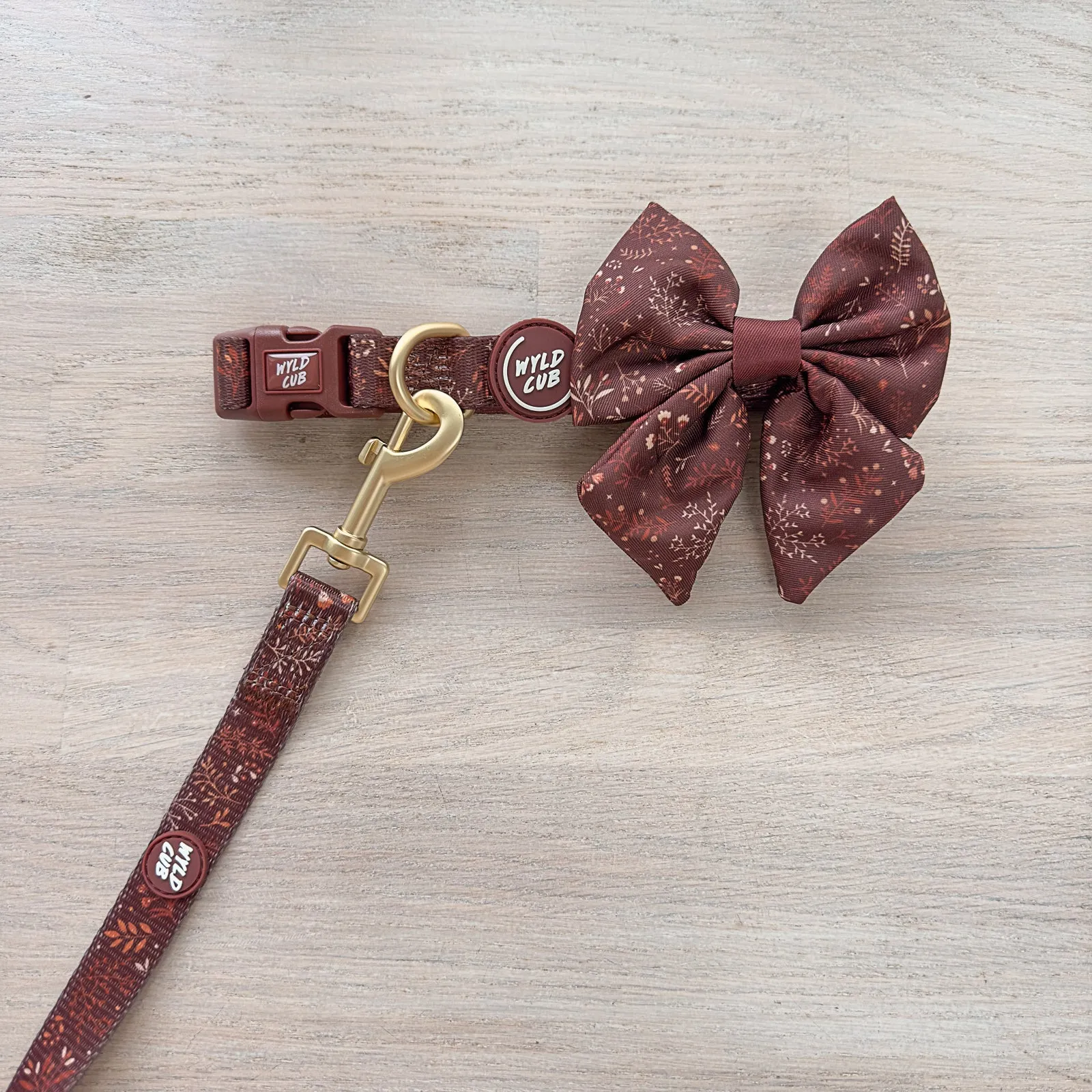 Adjustable Dog Collar: Chiswick Chestnut