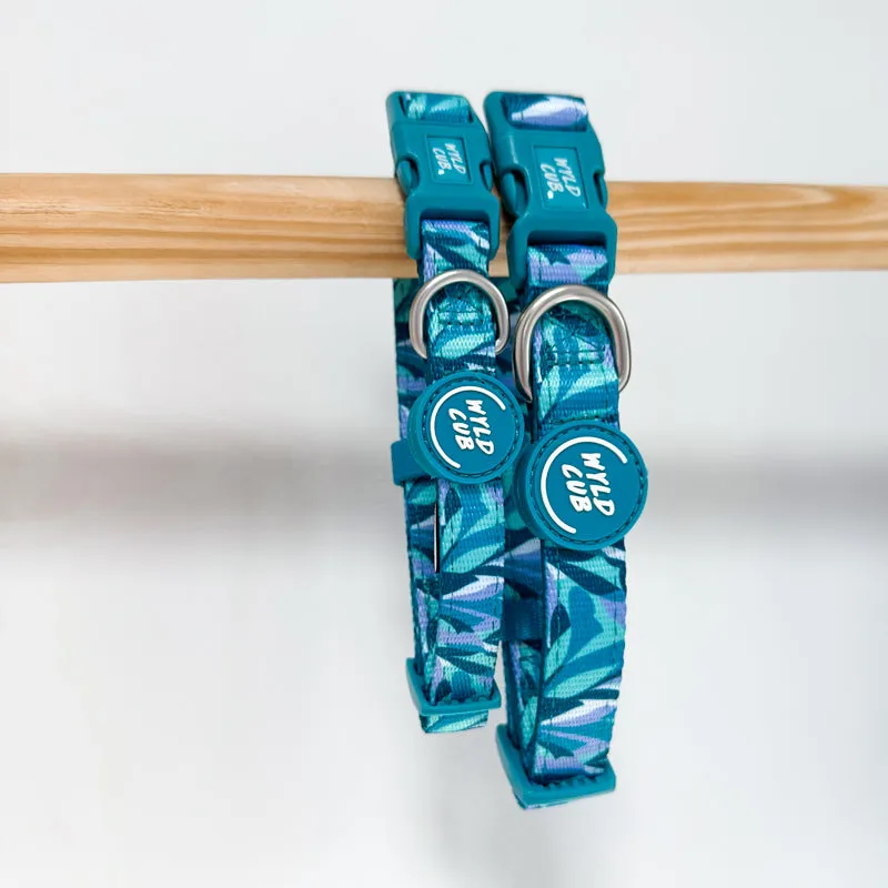 Adjustable Dog Collar: Kew Agave