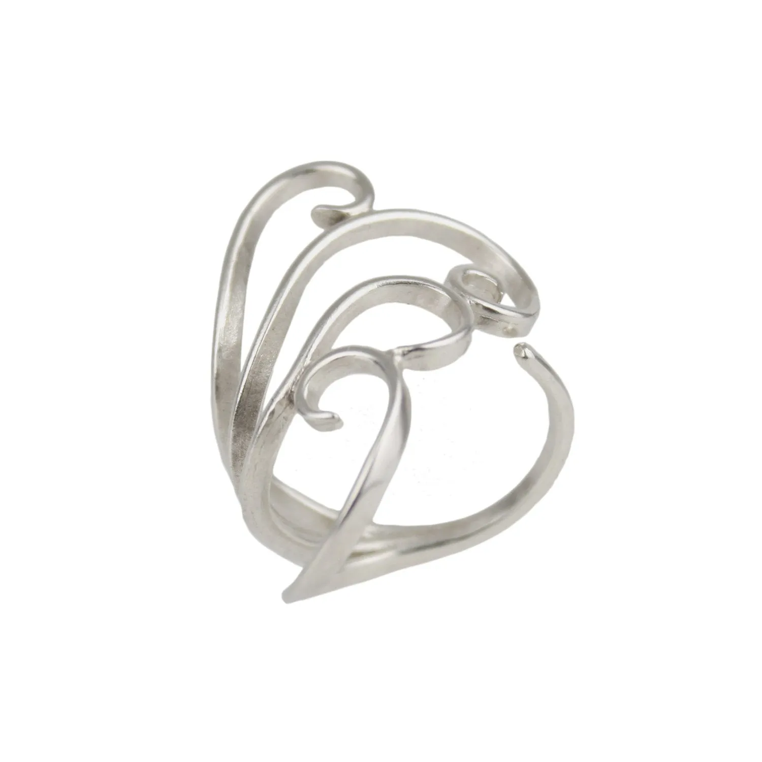 Adjustable Zephyr Ring - Sterling Silver
