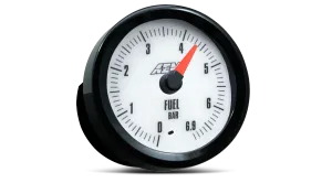 AEM Analog Metric Fuel Pressure Display Gauge
