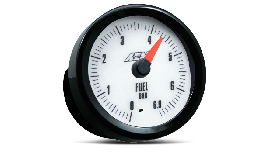 AEM Analog Metric Fuel Pressure Display Gauge