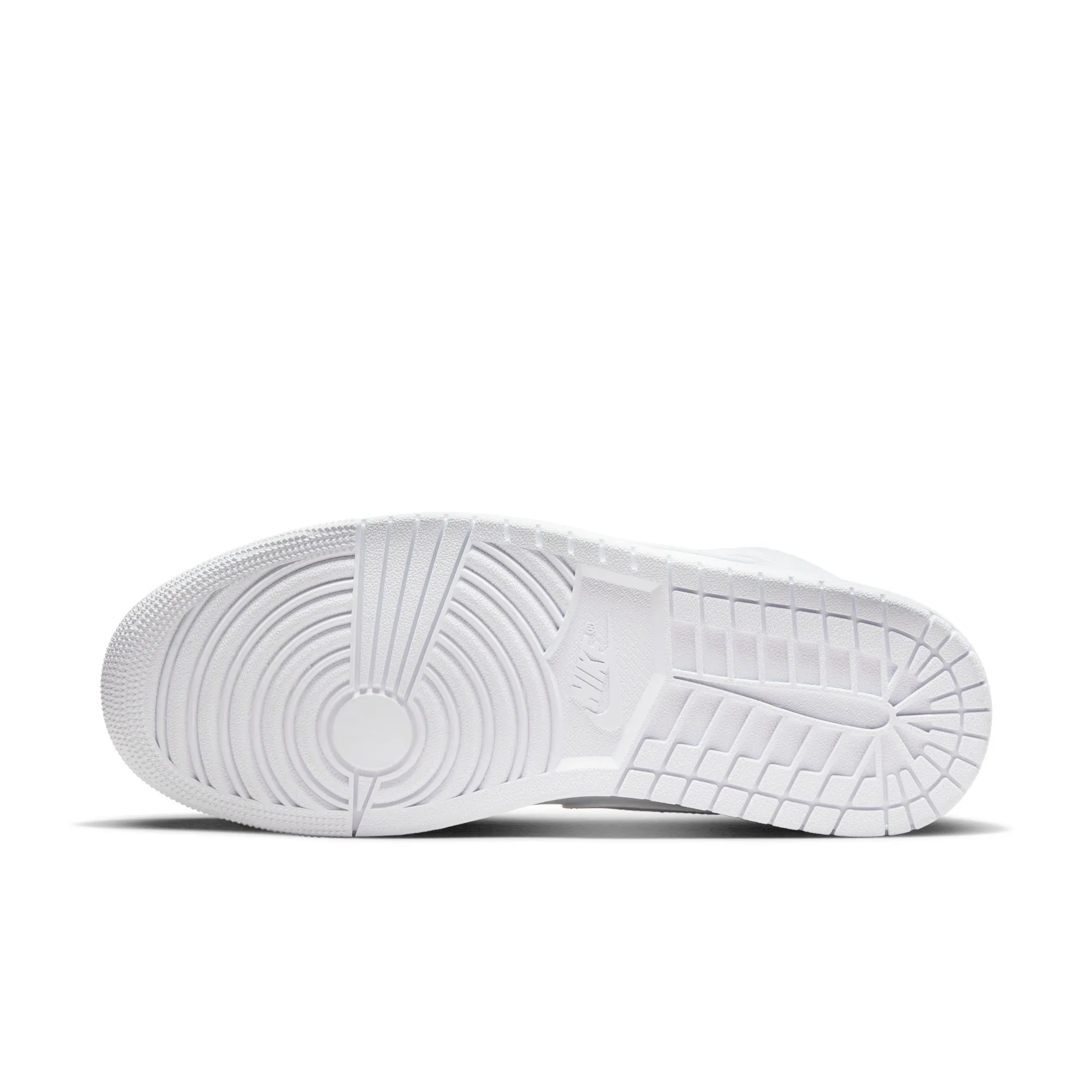 AIR JORDAN 1 MID 554724-136 - WHITE/WHITE