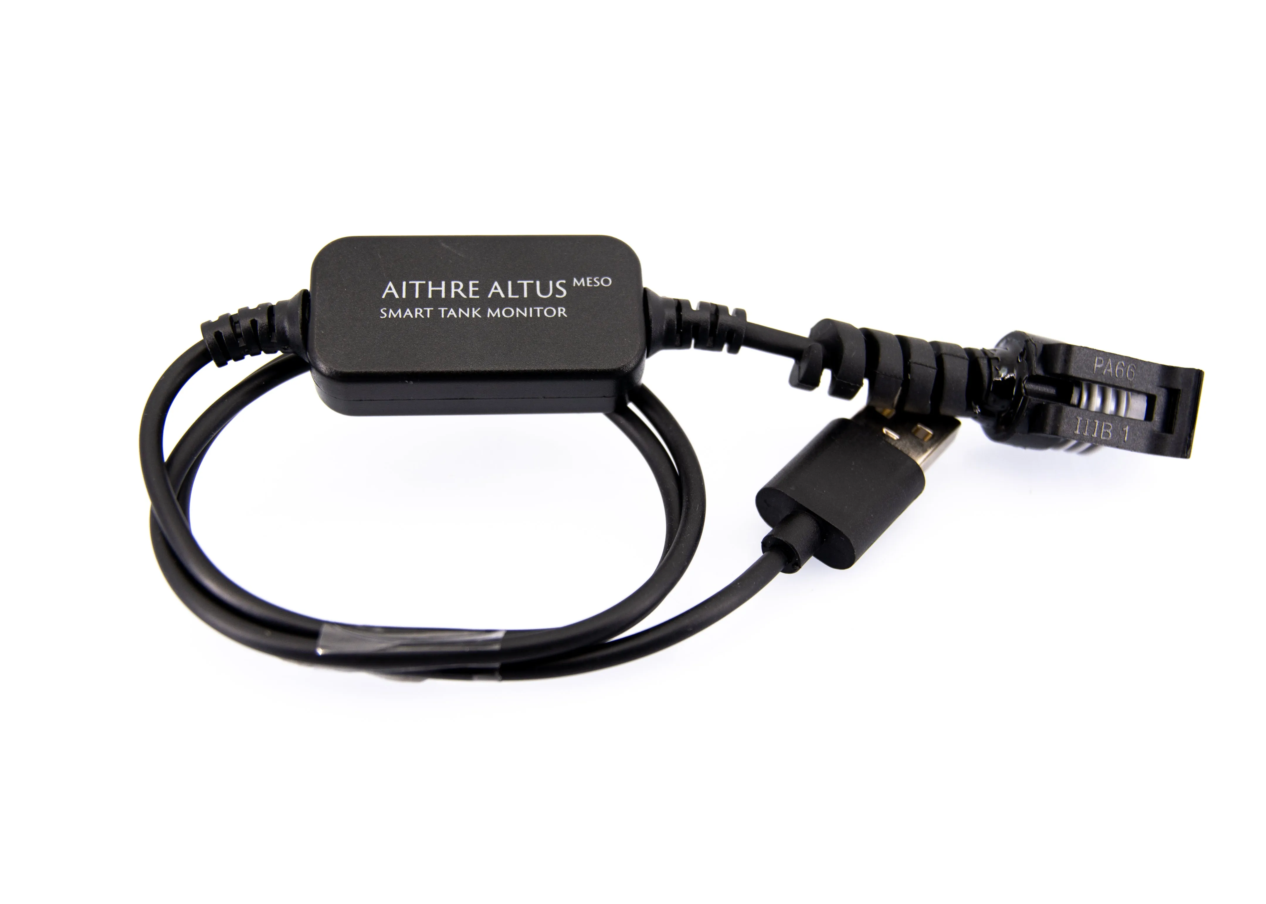 Altus Meso Portable Oxygen Tank Pressure Monitor - With iOS App - Black