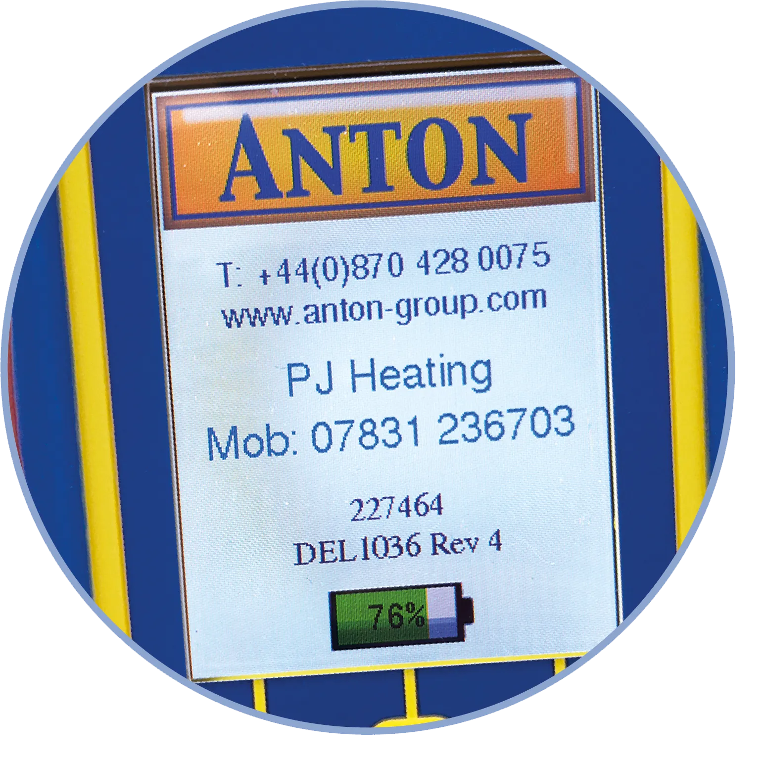 Anton APM 155 Differential Pressure Meter with Bluetooth for iOS and Android