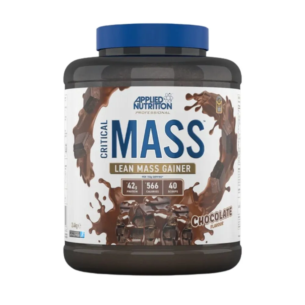 Applied Critical Mass Professional Lean Mass Gainer (per 60g scoop 17g Protein, 30g Carbs, 226 Calorie) HALAL