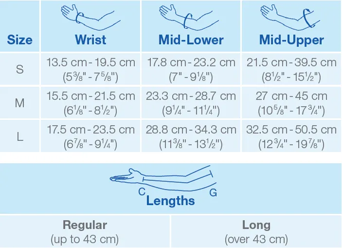 Armsleeves Beige Regular 15-20mmhg Jobst Bella Lite