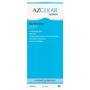 Azclear Day Moisturiser SPF30 120mL
