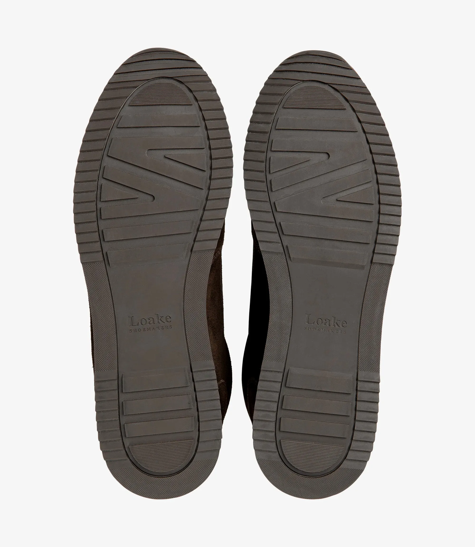 Bannister Dark Brown Suede