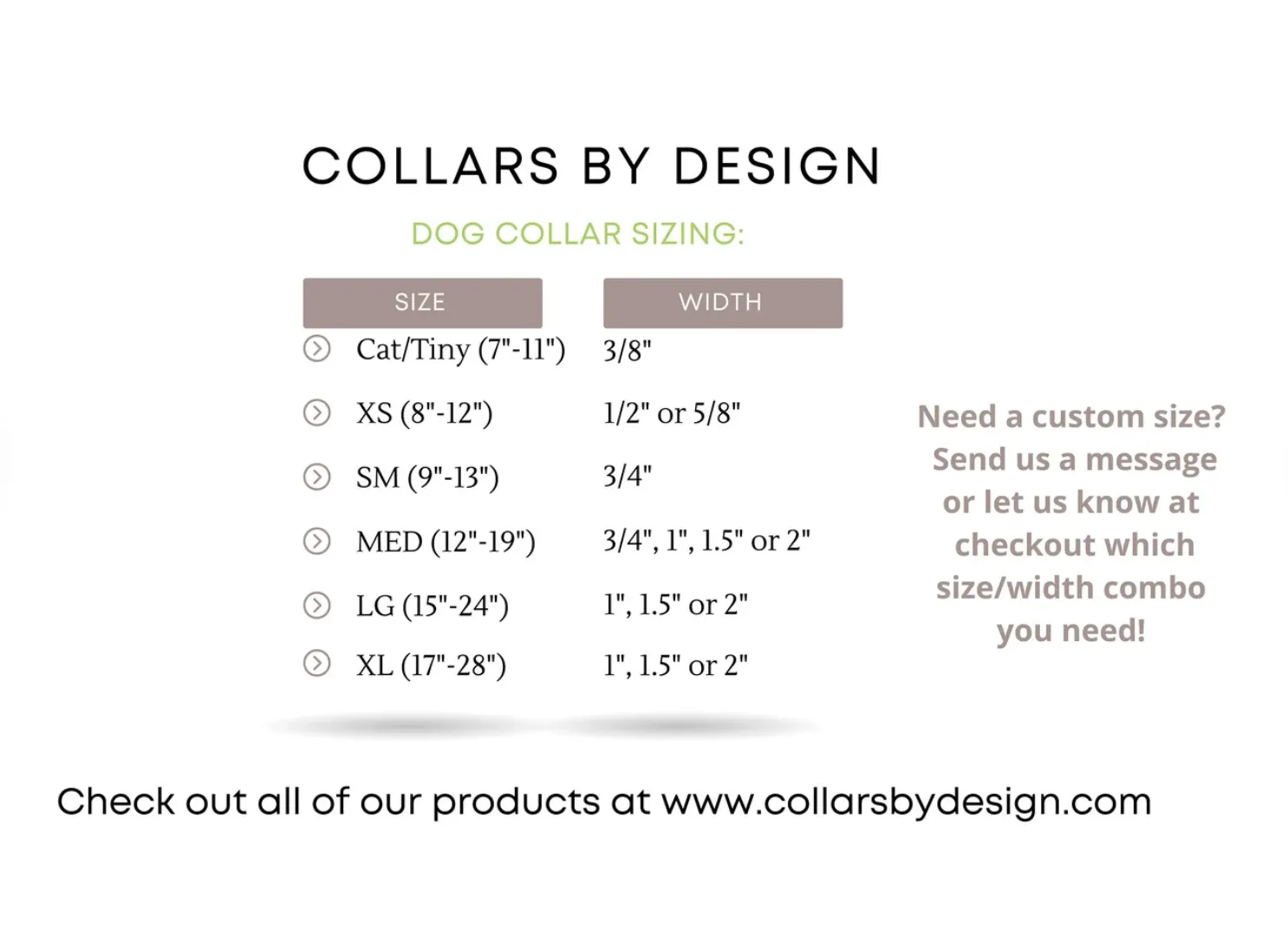 Baxter Dog Collar