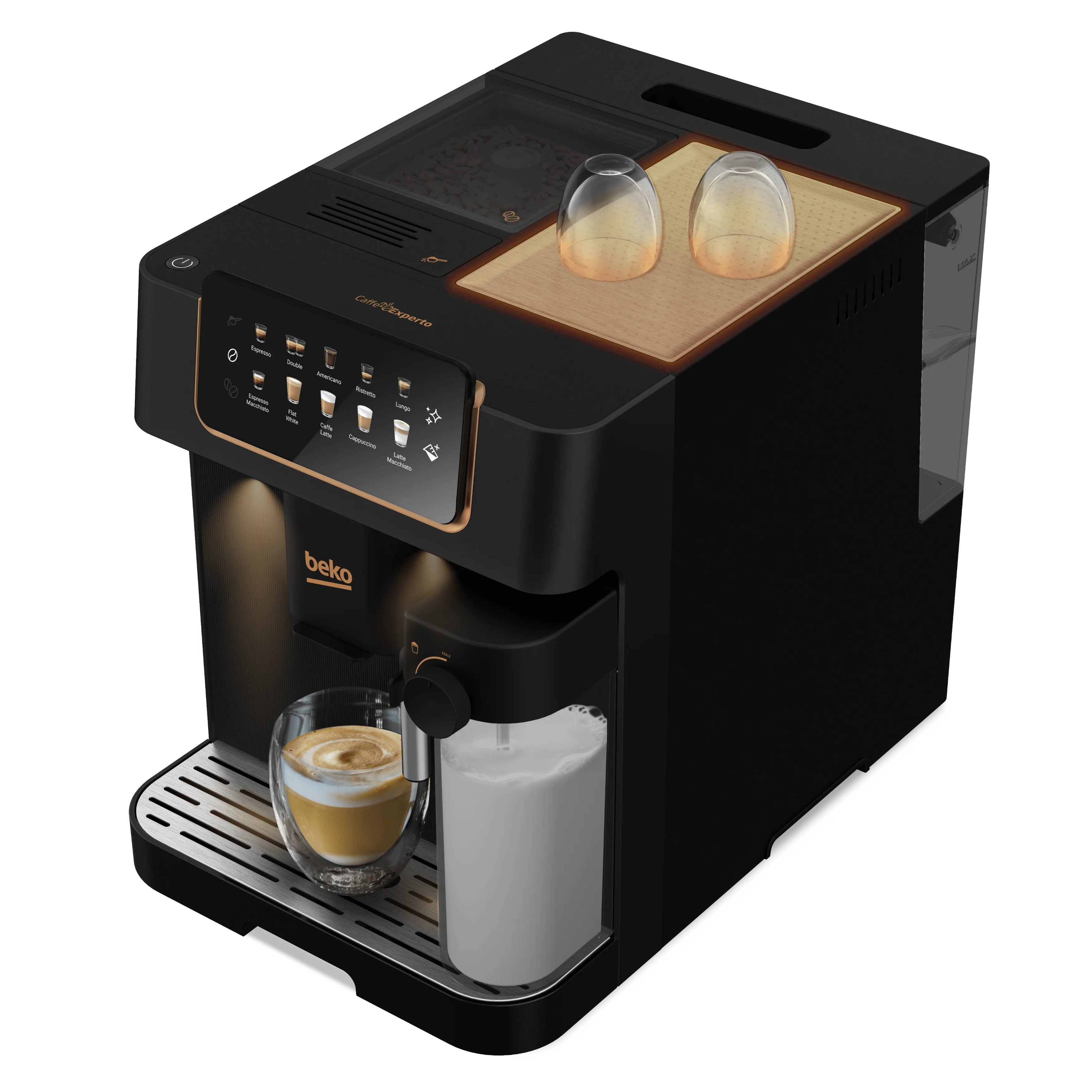 Beko Caffe Experto Espresso Machine (19 Bar) CEG7404C