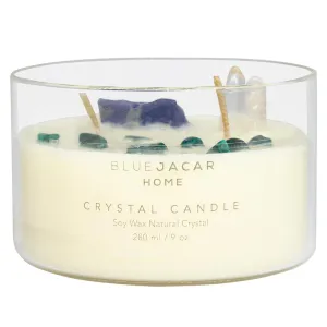Blue Jacar Crystal Candle Wishing Wizard