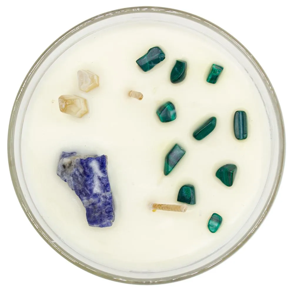 Blue Jacar Crystal Candle Wishing Wizard