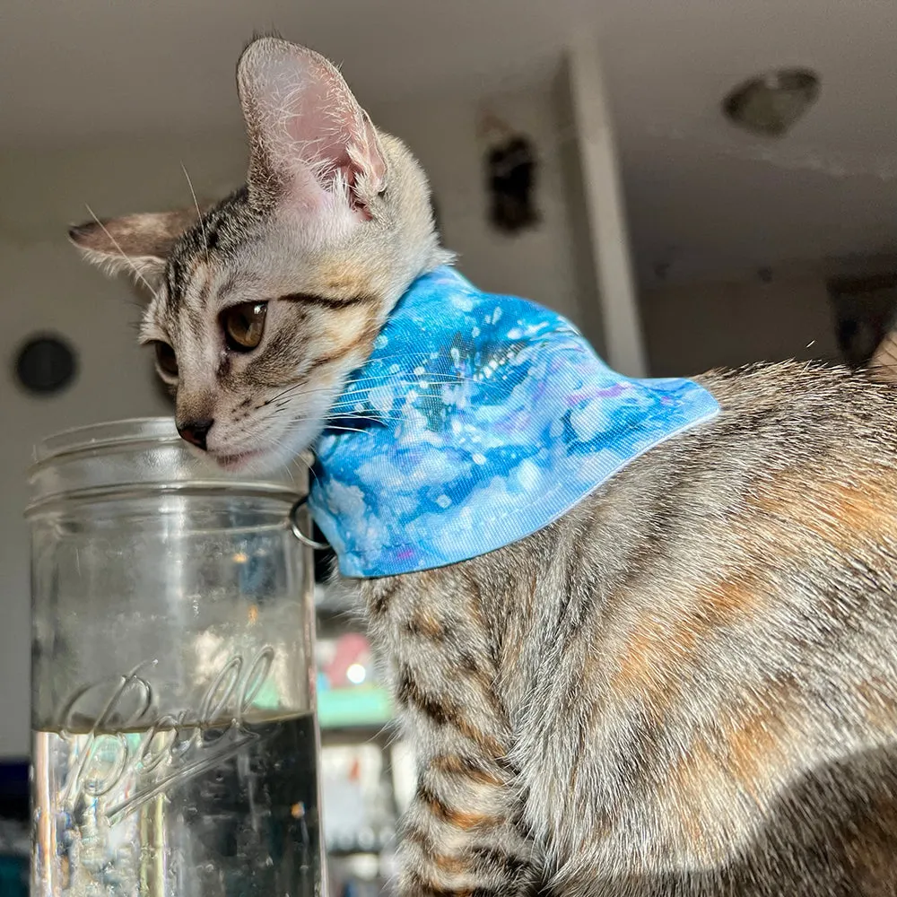 Blue Wave Pet Bandana