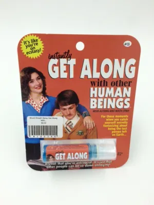 BlueQ Breath Spray "Instantly Get Along With Other Human Beings"