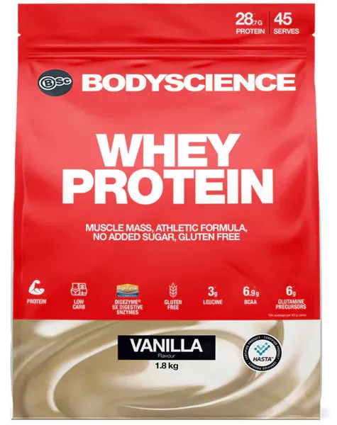 Body Science BSc Whey Protein | 2 Flavours