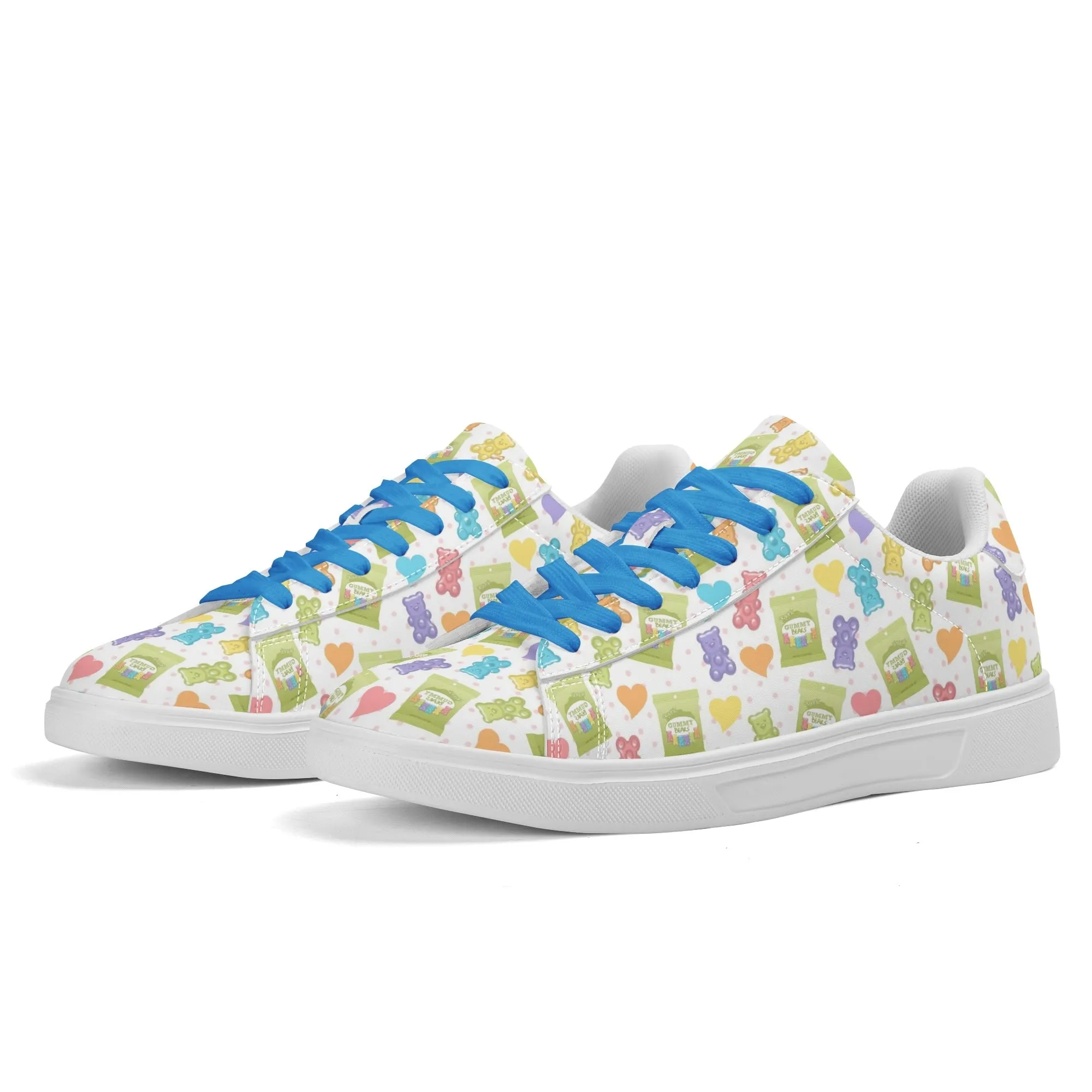 Bouncey Bears Unisex Low Top Leather Kicks