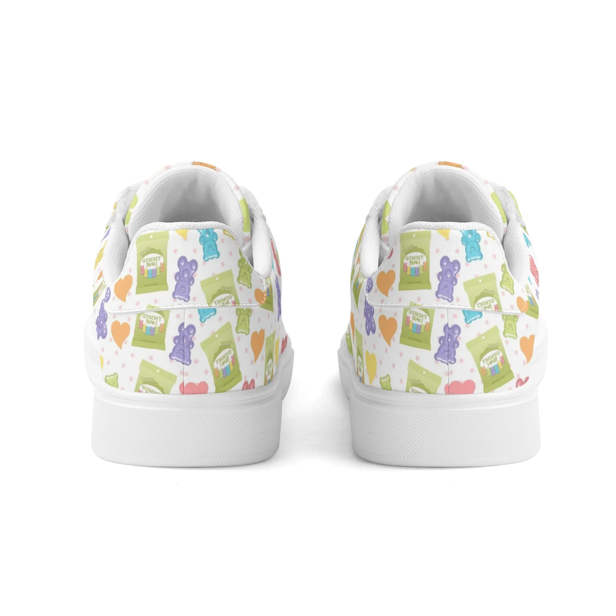 Bouncey Bears Unisex Low Top Leather Kicks