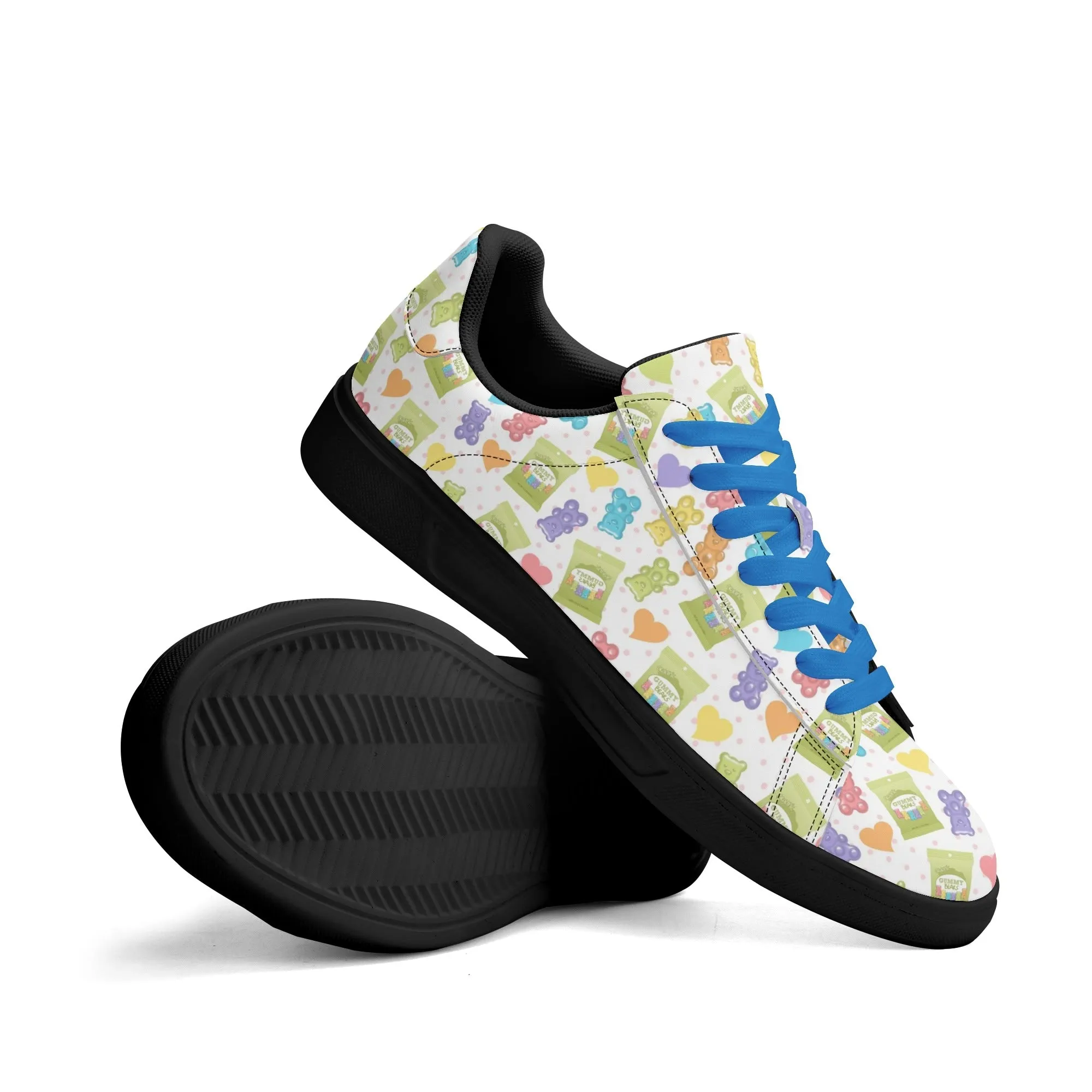 Bouncey Bears Unisex Low Top Leather Kicks