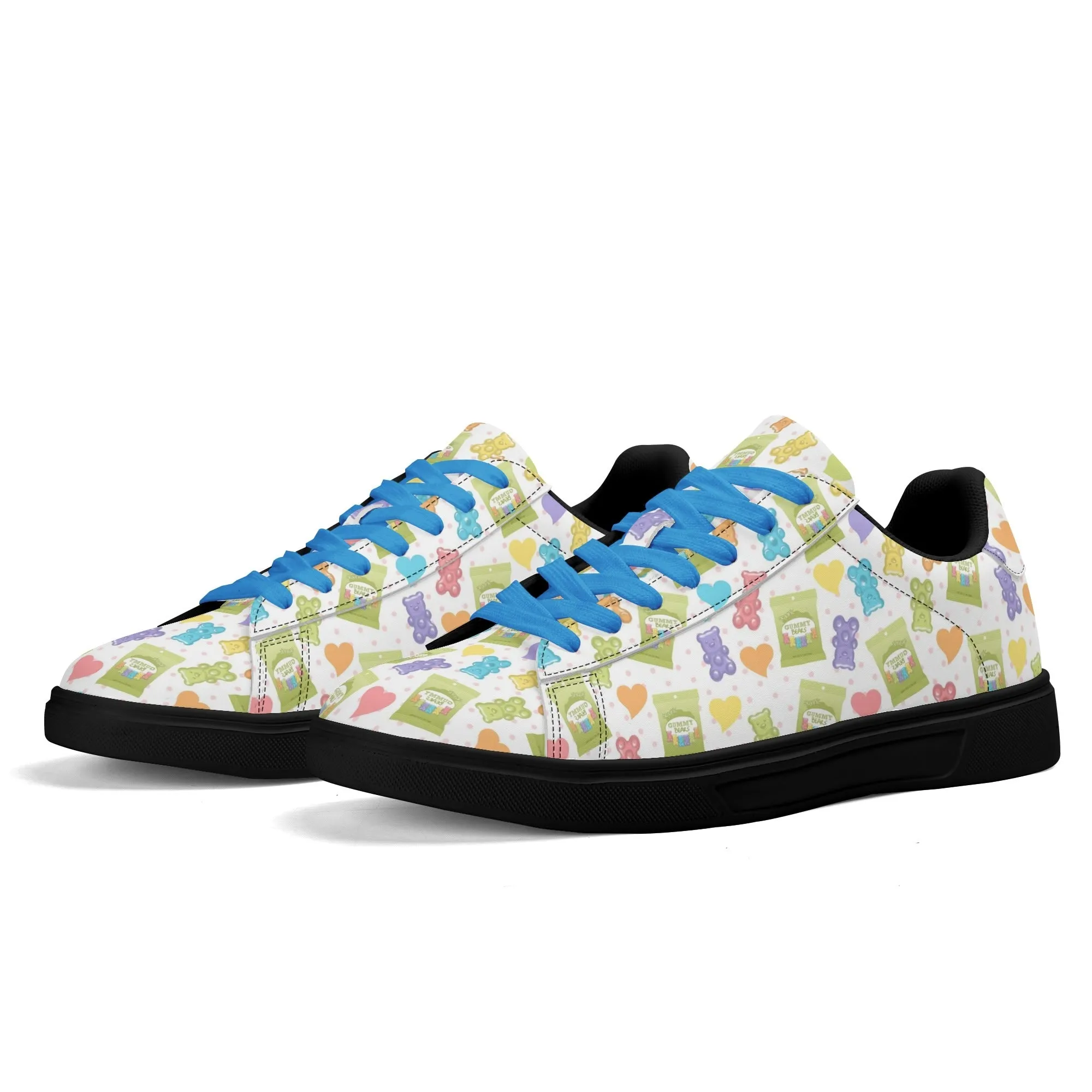 Bouncey Bears Unisex Low Top Leather Kicks