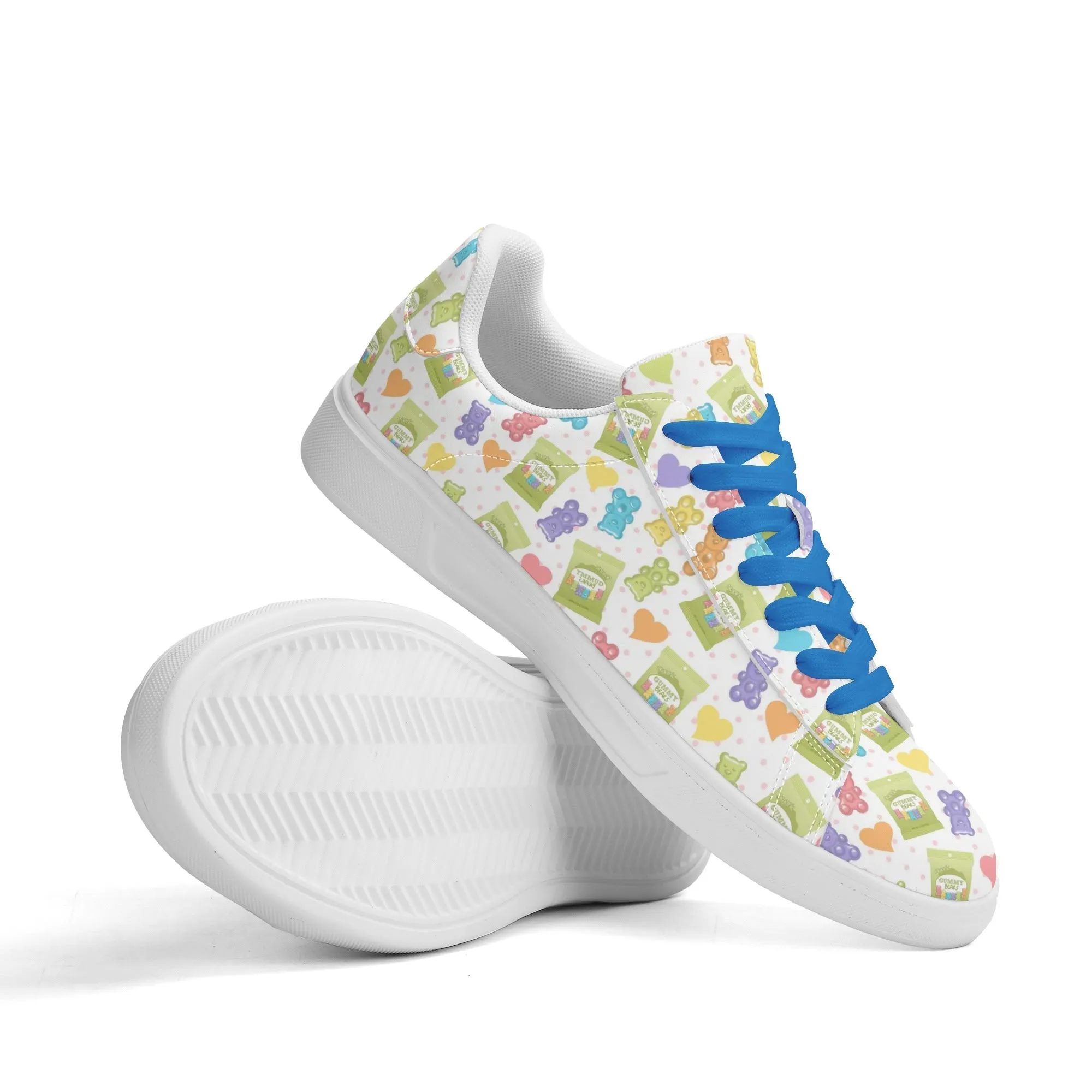 Bouncey Bears Unisex Low Top Leather Kicks