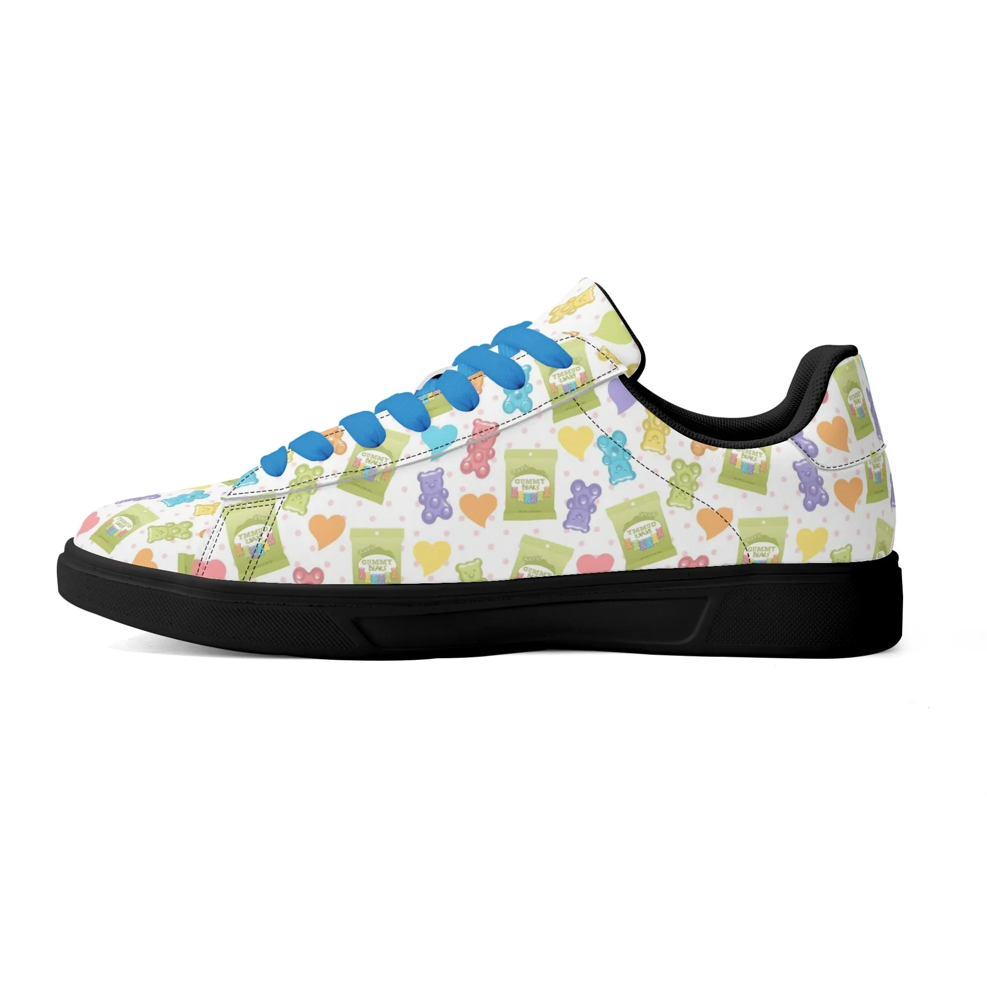 Bouncey Bears Unisex Low Top Leather Kicks