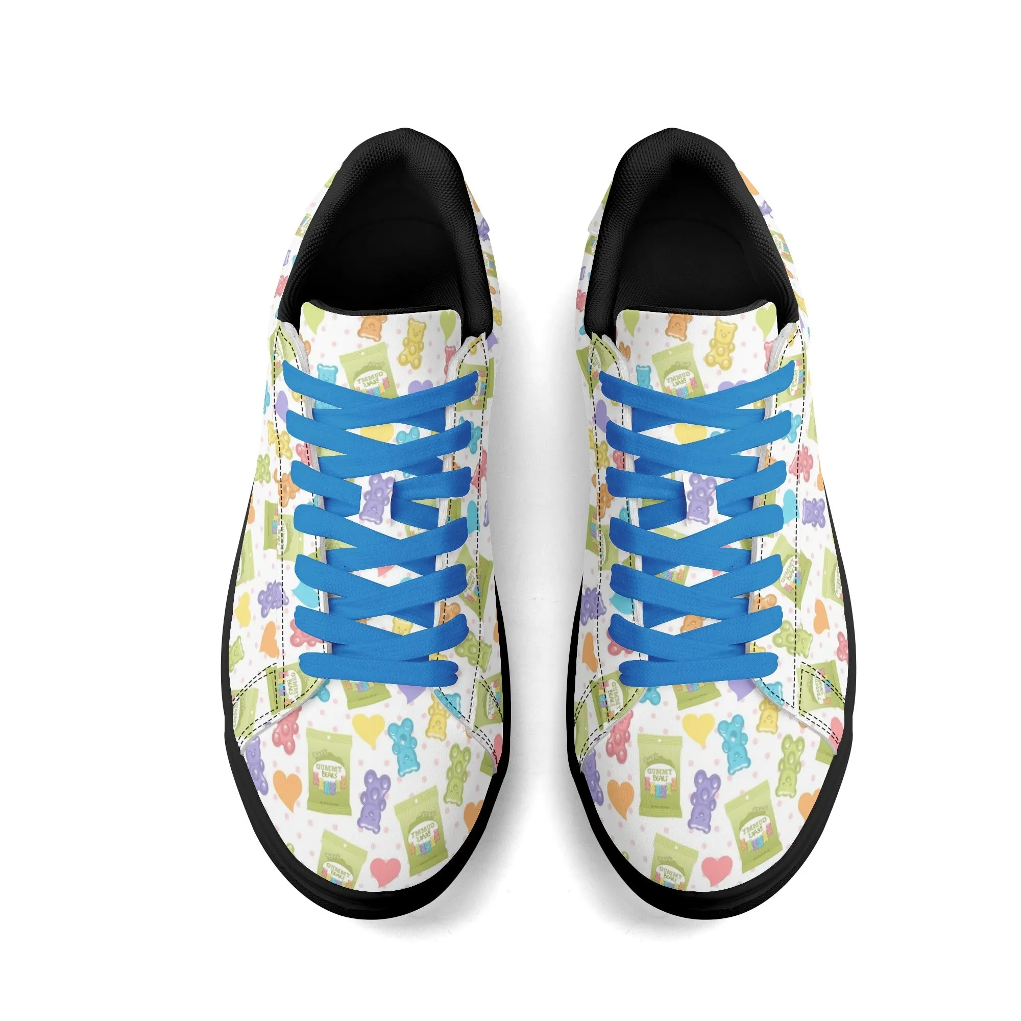 Bouncey Bears Unisex Low Top Leather Kicks
