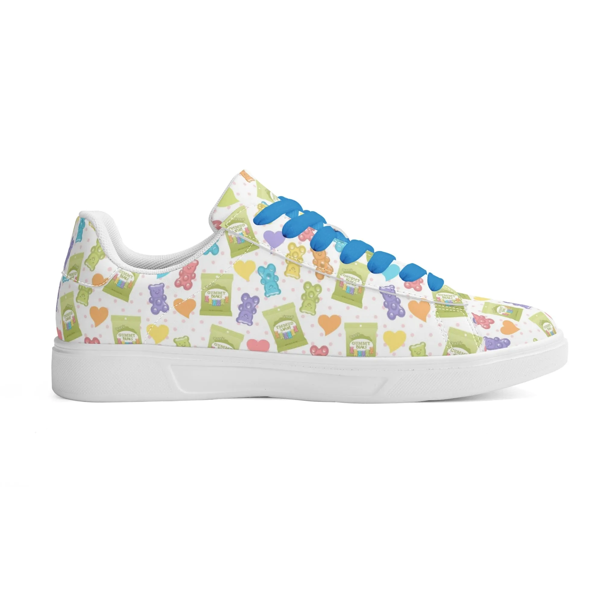 Bouncey Bears Unisex Low Top Leather Kicks