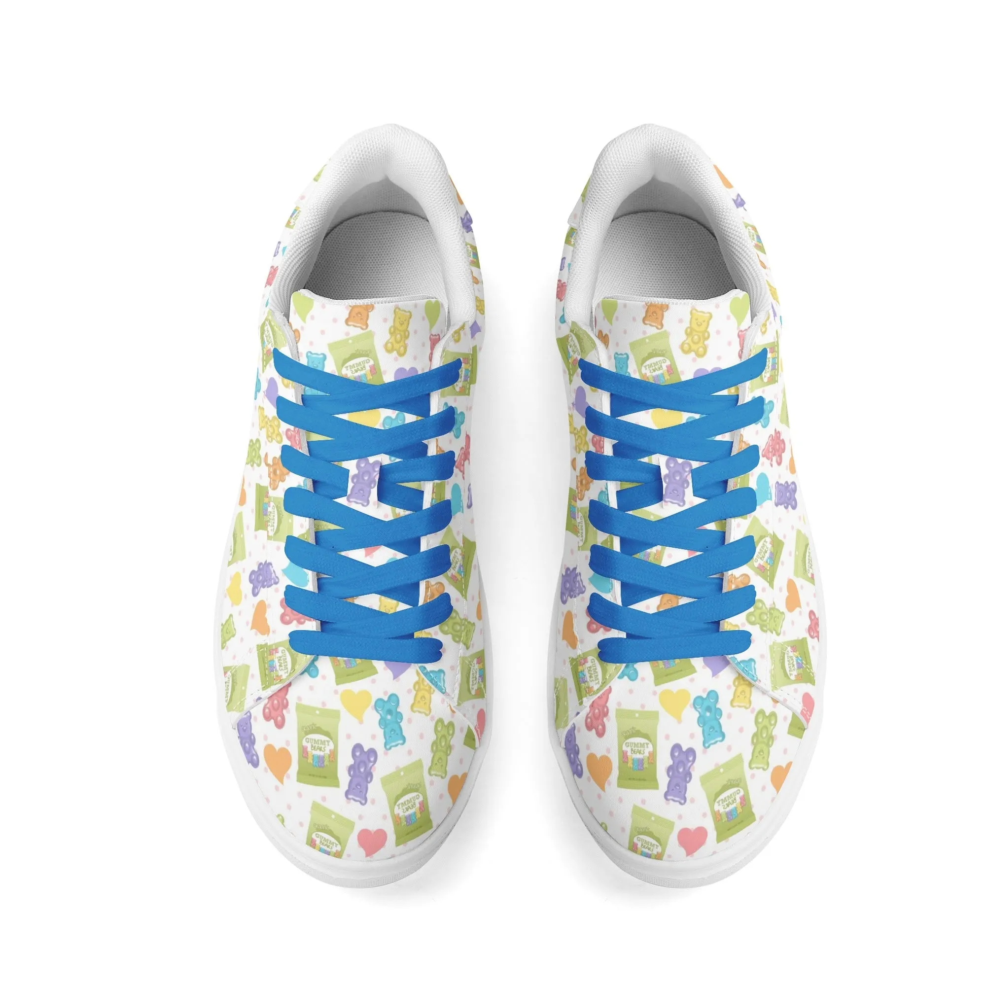 Bouncey Bears Unisex Low Top Leather Kicks