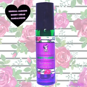 Burnt Flowers Floral Scented Gothic Perfume 10 ml roller ball Posh Goth