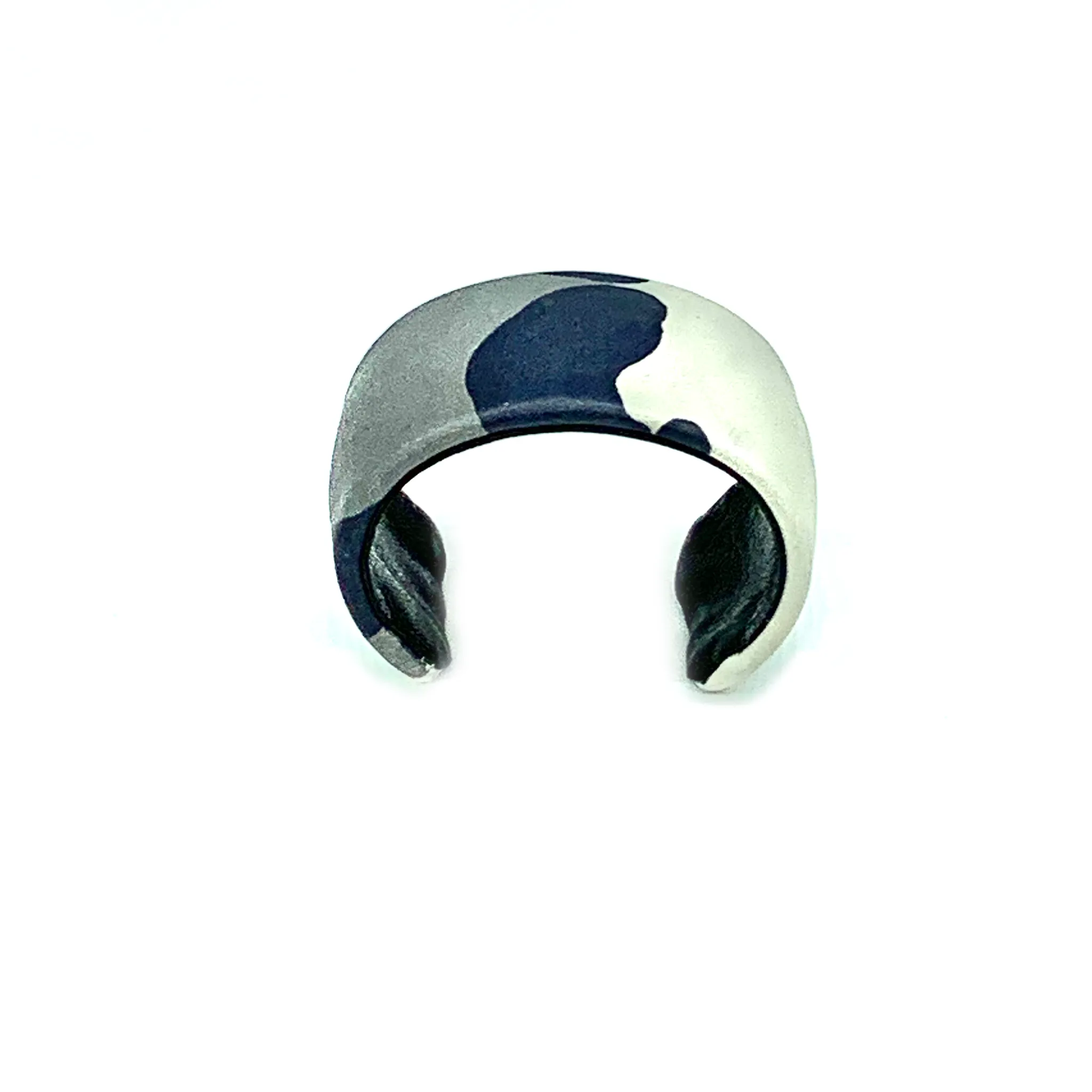 CA Amazon Grey Leather Camouflage Cuff