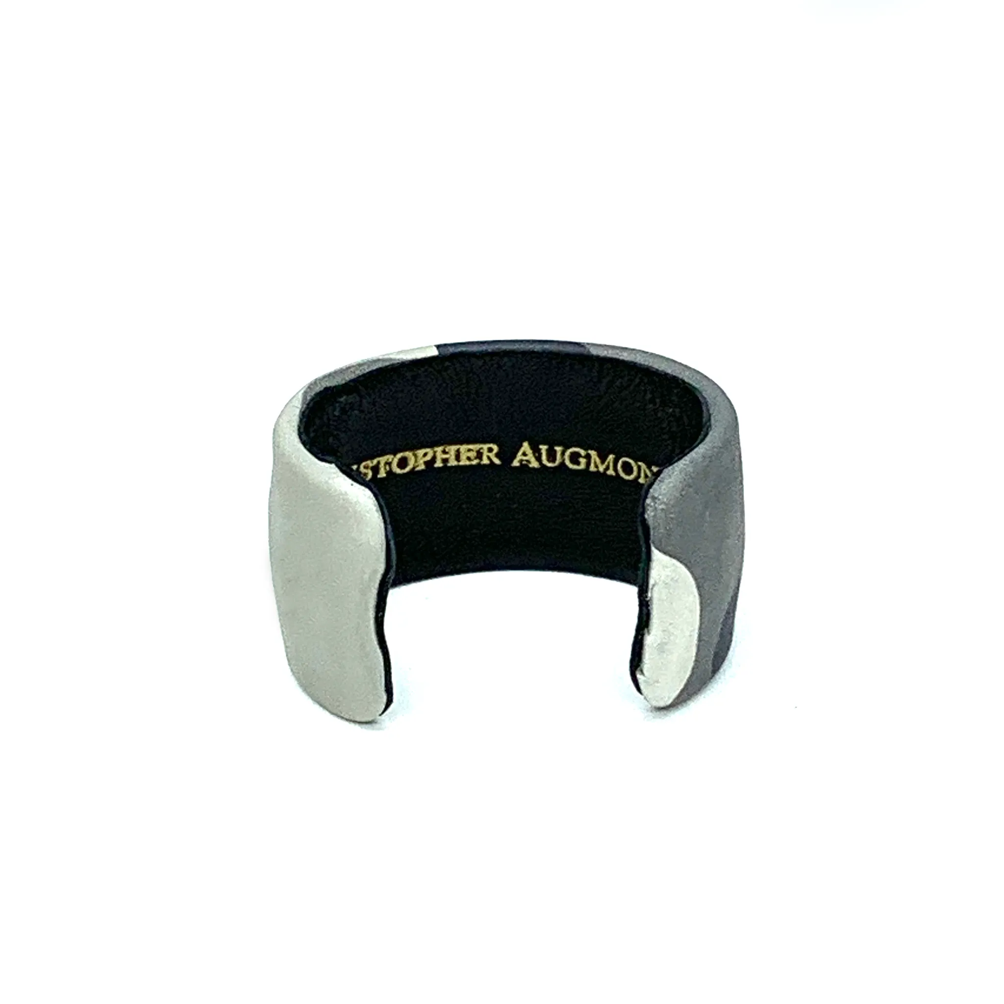 CA Amazon Grey Leather Camouflage Cuff