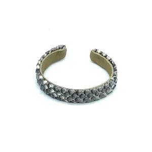 CA Christopher Augmon Matte Natural Python ½” Cuff