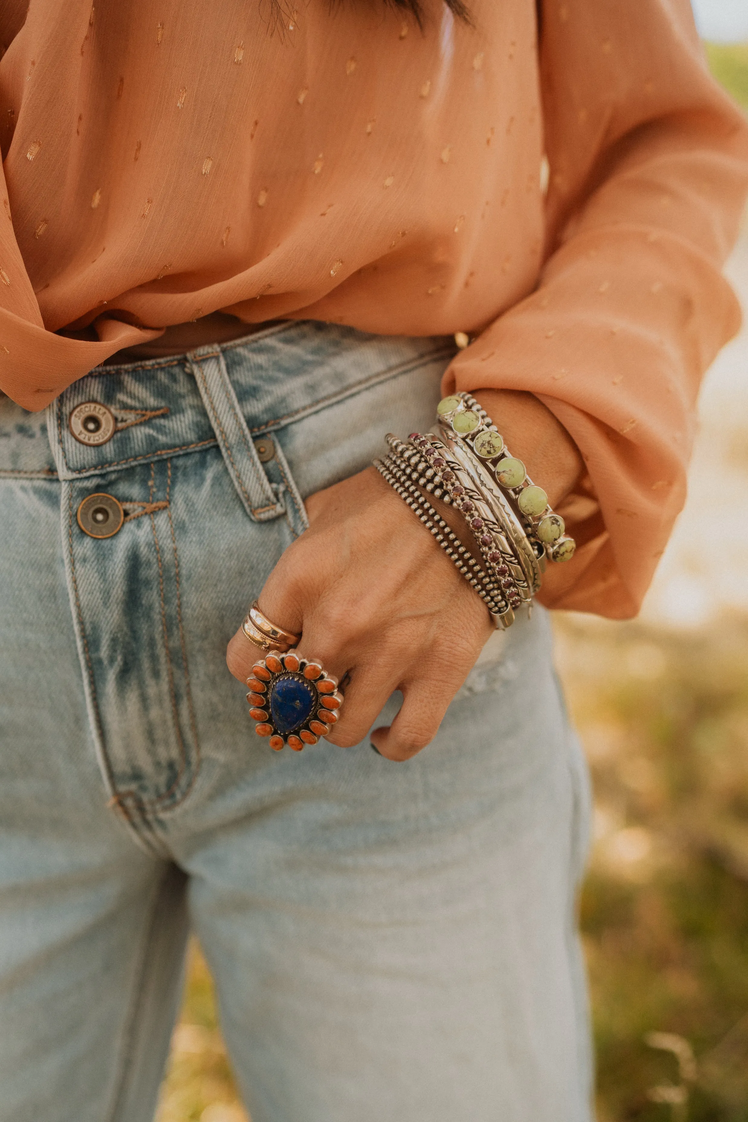 Carmina Cuff | Lemon Chrysoprase