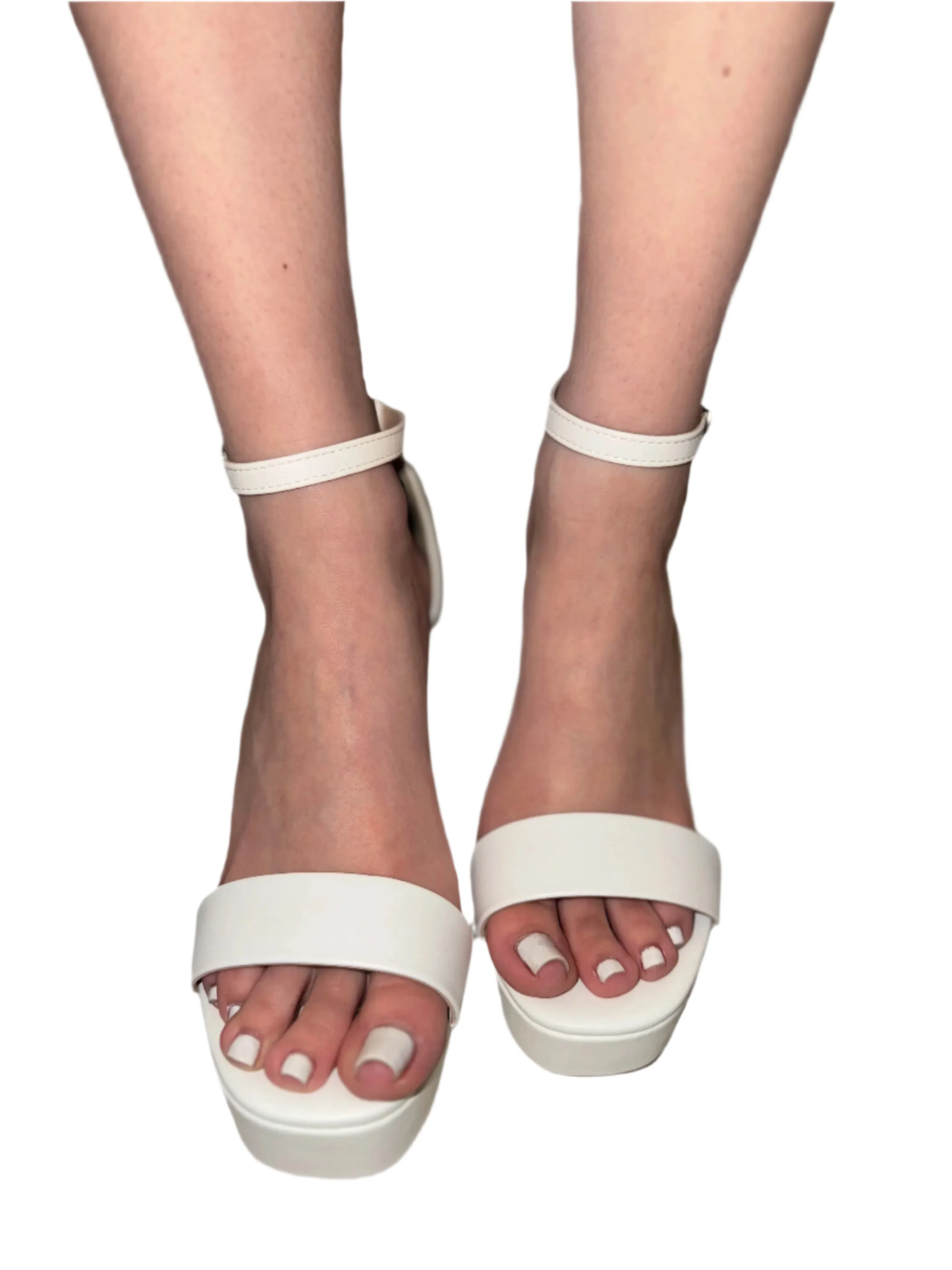 CASUAL BLOCK HEEL WITH ADJUSTABLE ANKLE BAND CENTURY-S