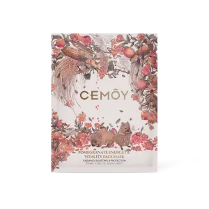 CEMÔY Pomegranate Energetic Vitality Face Mask 5 Pack