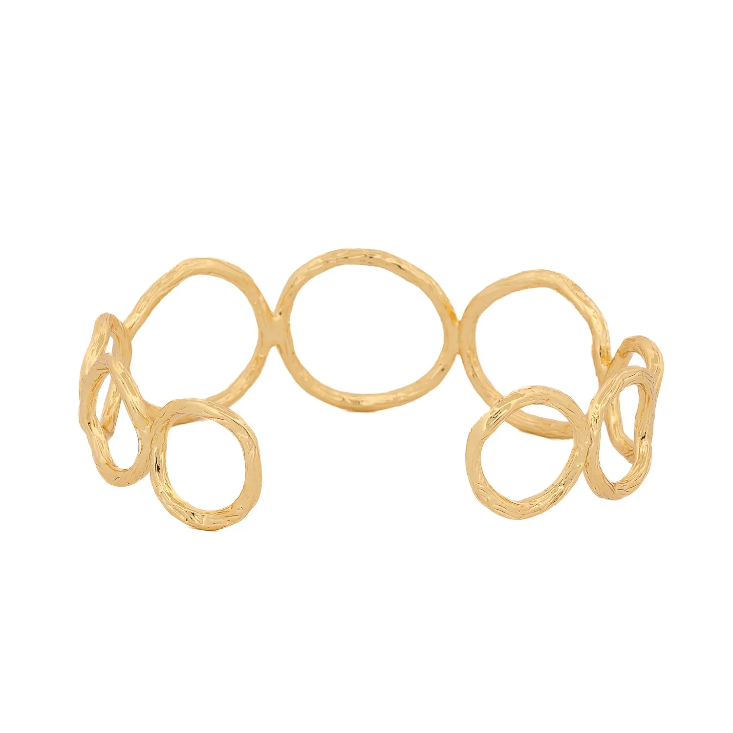 Cleopatra Golden Cuff Bracelet