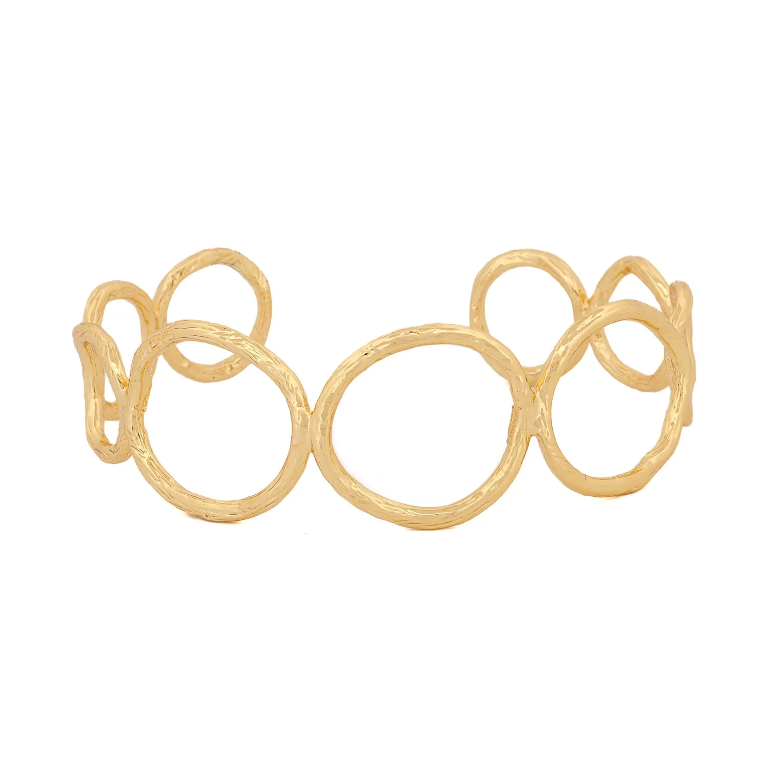 Cleopatra Golden Cuff Bracelet
