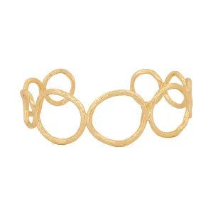 Cleopatra Golden Cuff Bracelet