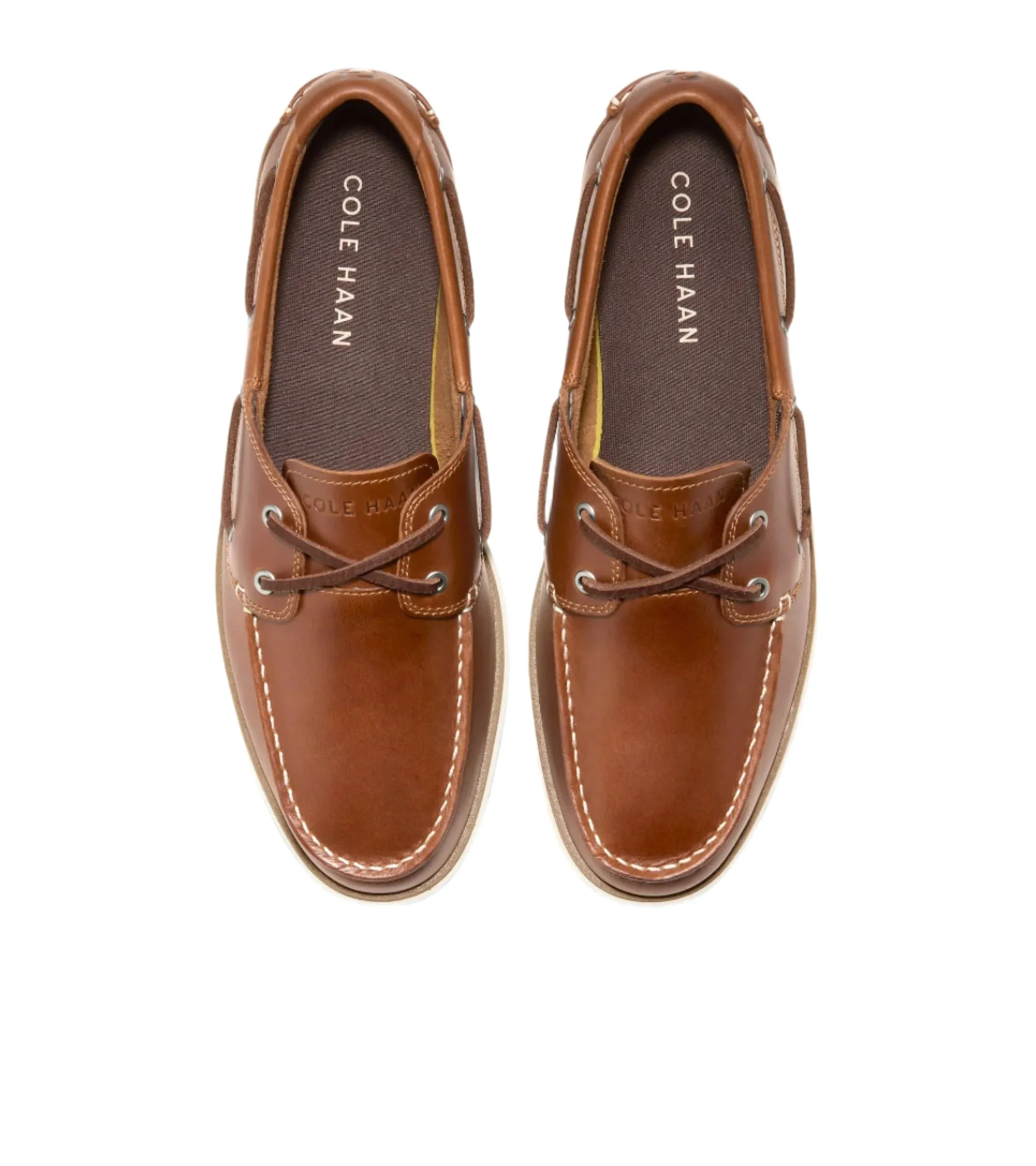 Cole Haan Men's GrandPrø Windward Boat Shoe - British Tan