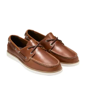 Cole Haan Men's GrandPrø Windward Boat Shoe - British Tan