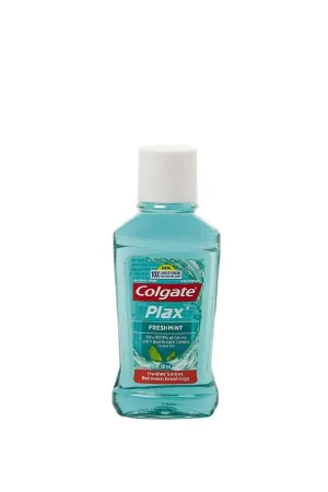 COLGATE Plax Antibacterial Travel Mouthwash Freshmint 60ml