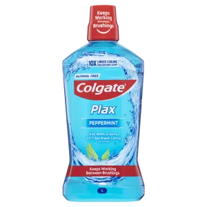 Colgate Plax Peppermint Antibacterial Mouthwash 1L