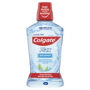 Colgate Plax Spearmint Antibacterial Mouthwash 500mL