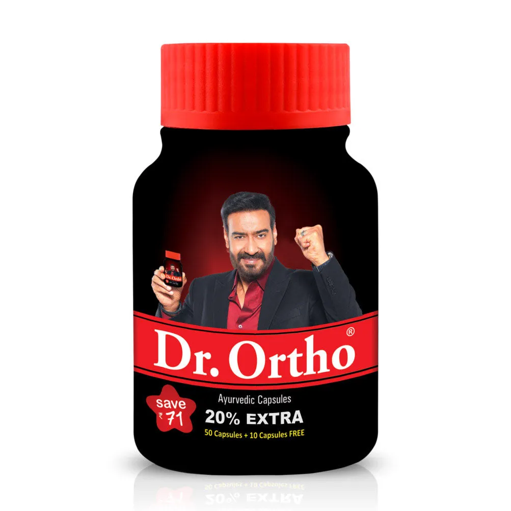 Combo Pack of Joint Pain Oil (60ml) & Capsules (60caps)